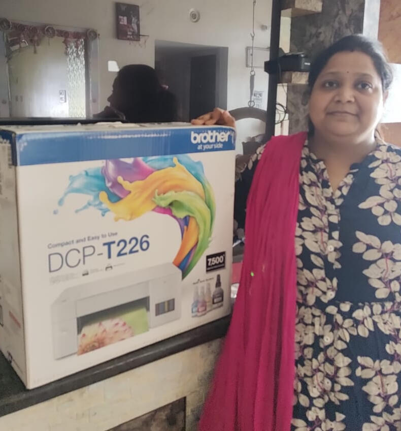 Ashtha Garg Singhania won a Colour Printer, February 2025