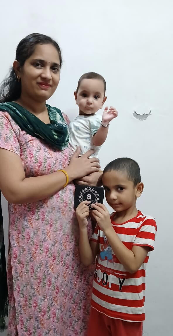 Shweta Rohilla won Amazon Voucher, August 2025