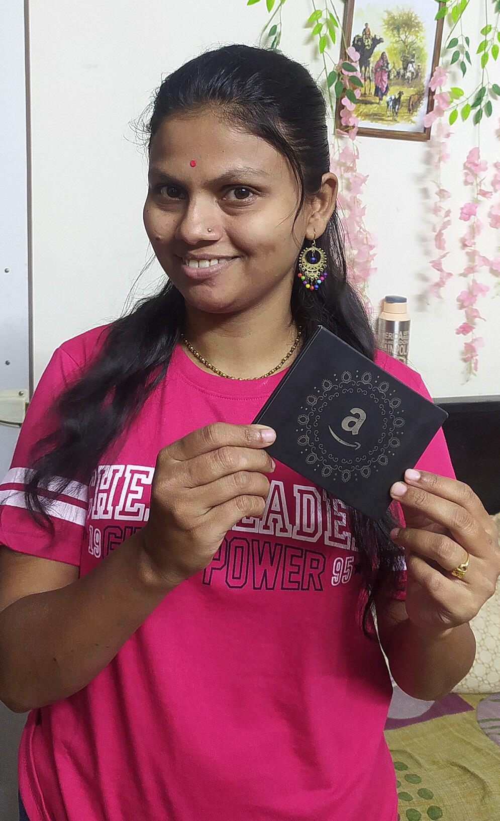 Priti Lande won Amazon Voucher, July 2025