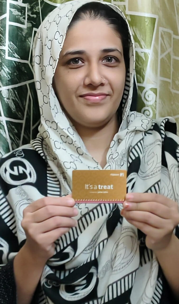 Heena Ansari won Amazon Voucher, September 2025