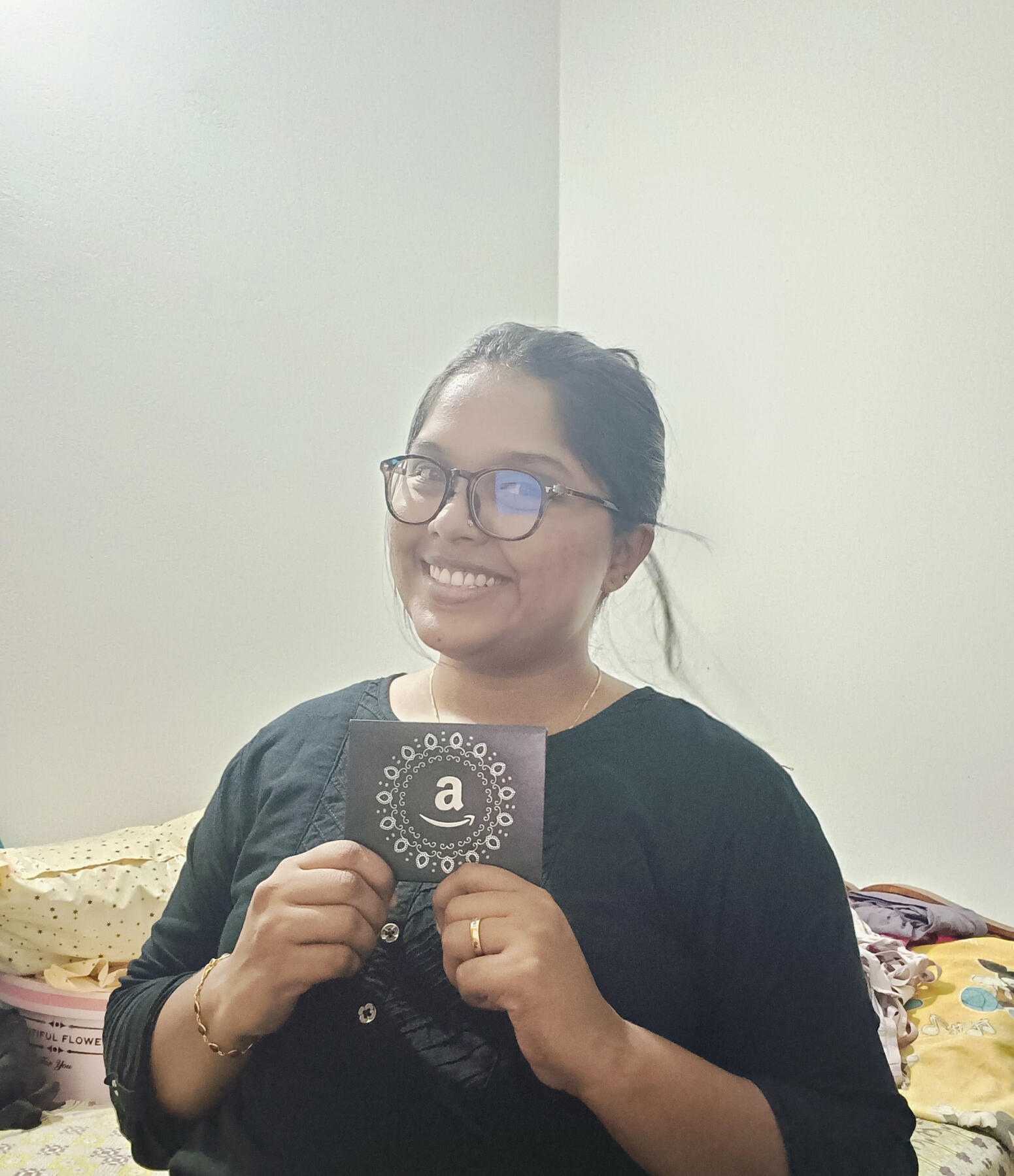 Arya Raghavan won Amazon Voucher, April 2024