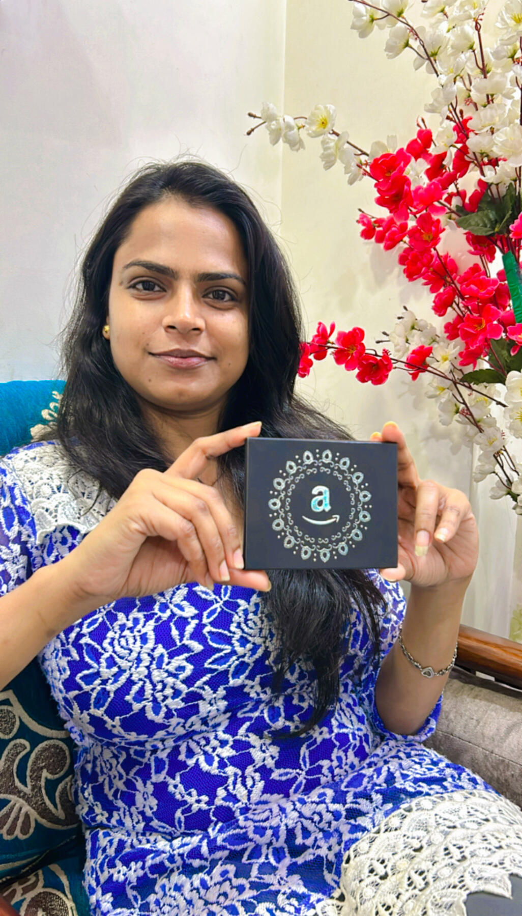 Jyoti Gupta won Amazon Voucher, October 2024